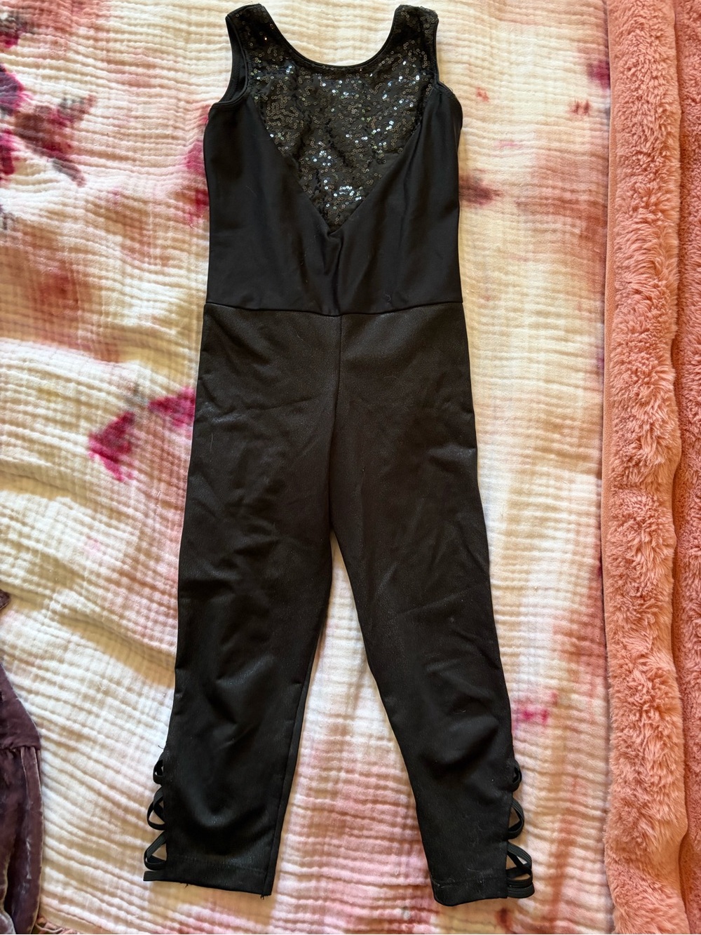 Sequin Girls One-Piece Bodysuit